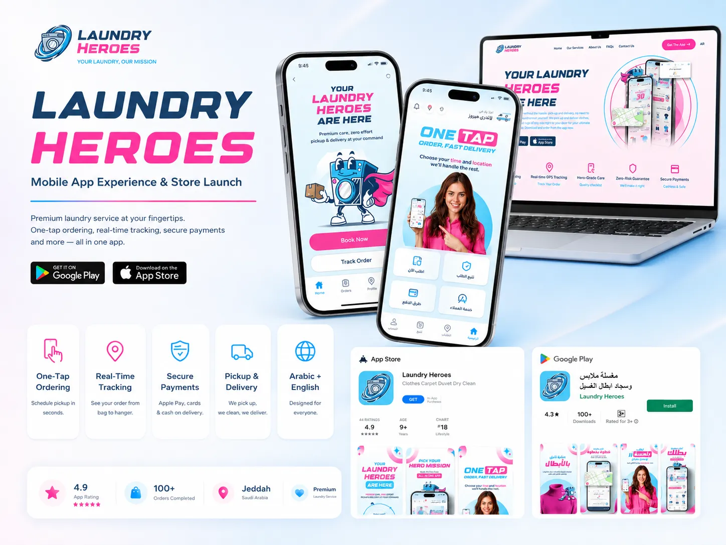 Laundry Heroes product overview